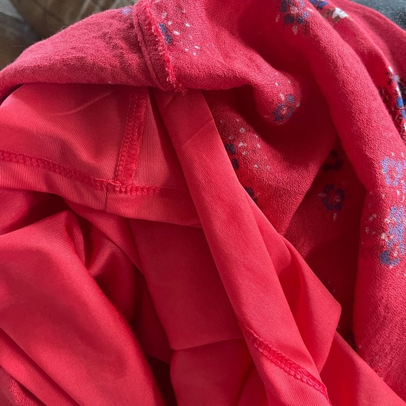 Old Navy| Women’s Boho Red Embroidered Floral Dress, Size Small••• - Picture 7 of 10